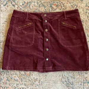 American Eagle Corduroy Skirt